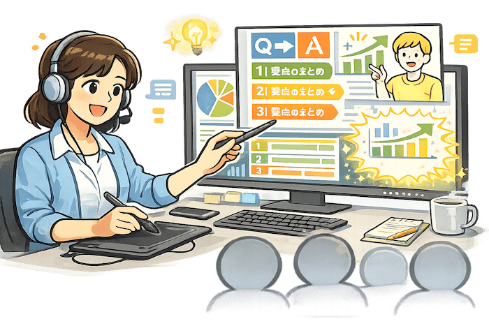 理解しやすいテンポの構成